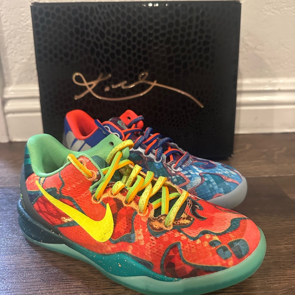 Nike Kobe Protro 8 What The Kids Sz 2.5